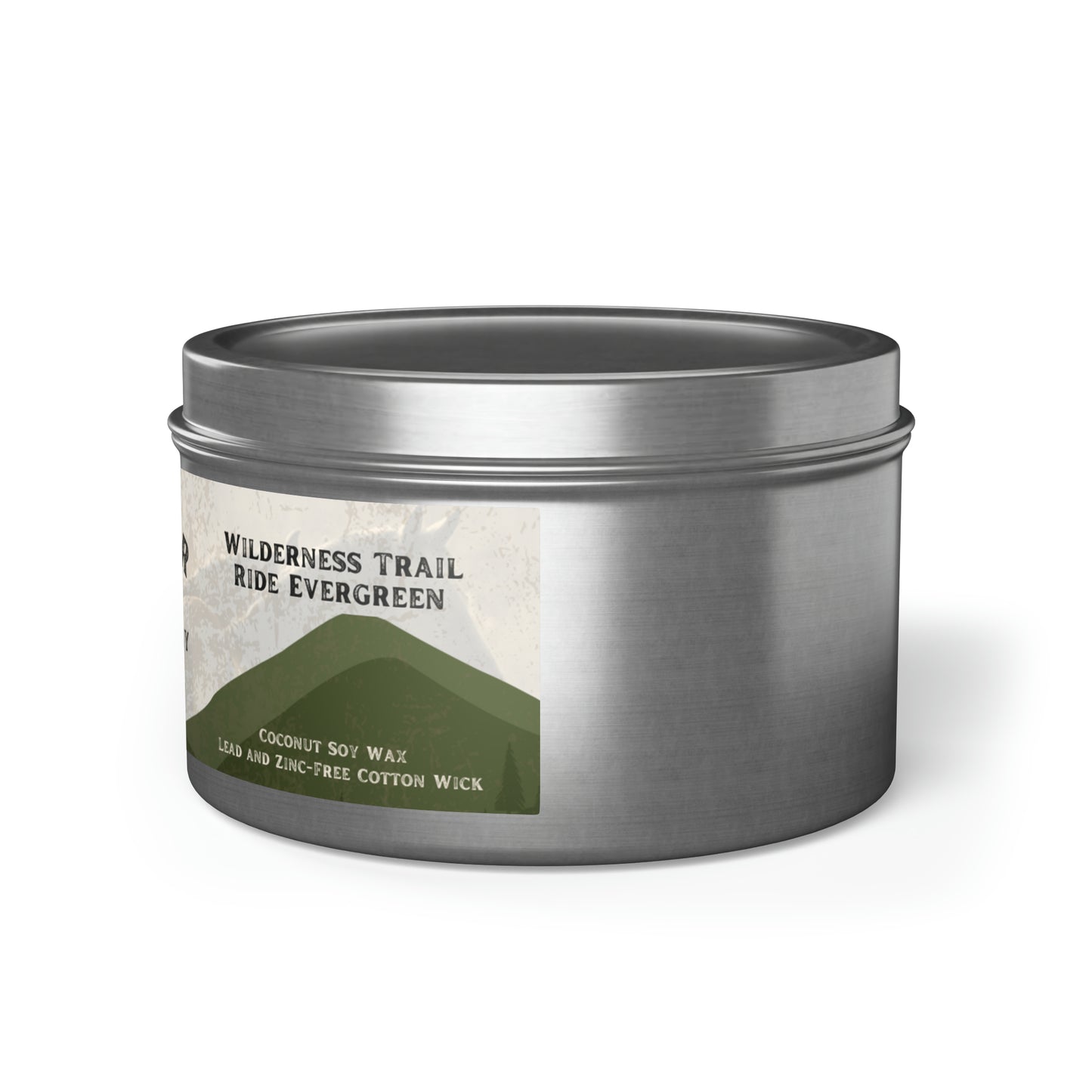 Wilderness Trail Ride Evergreen - Tin Candles