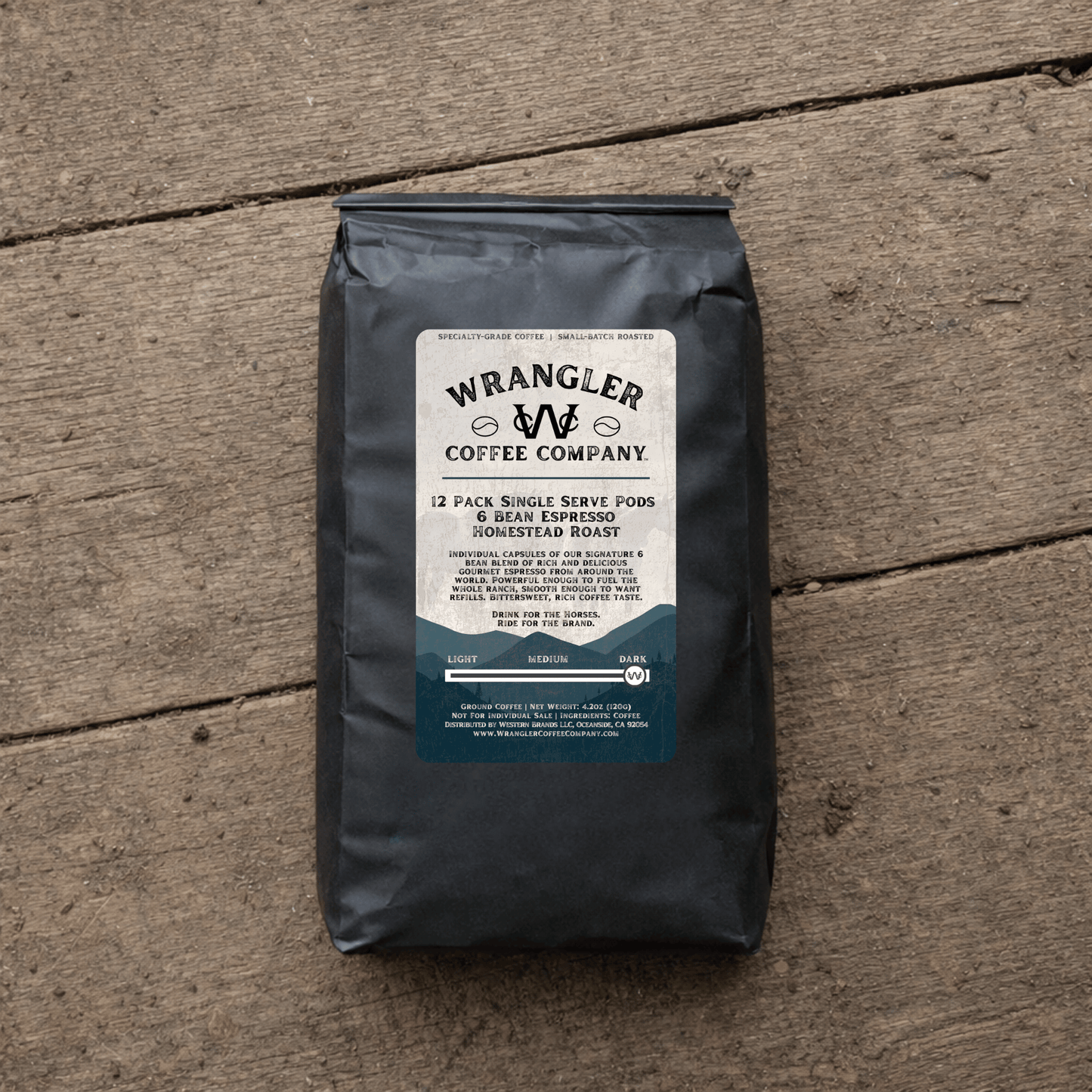 Single Serve Pods - 6 Bean Espresso Homestead Roast