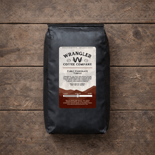 Curly Chocolate Turtle