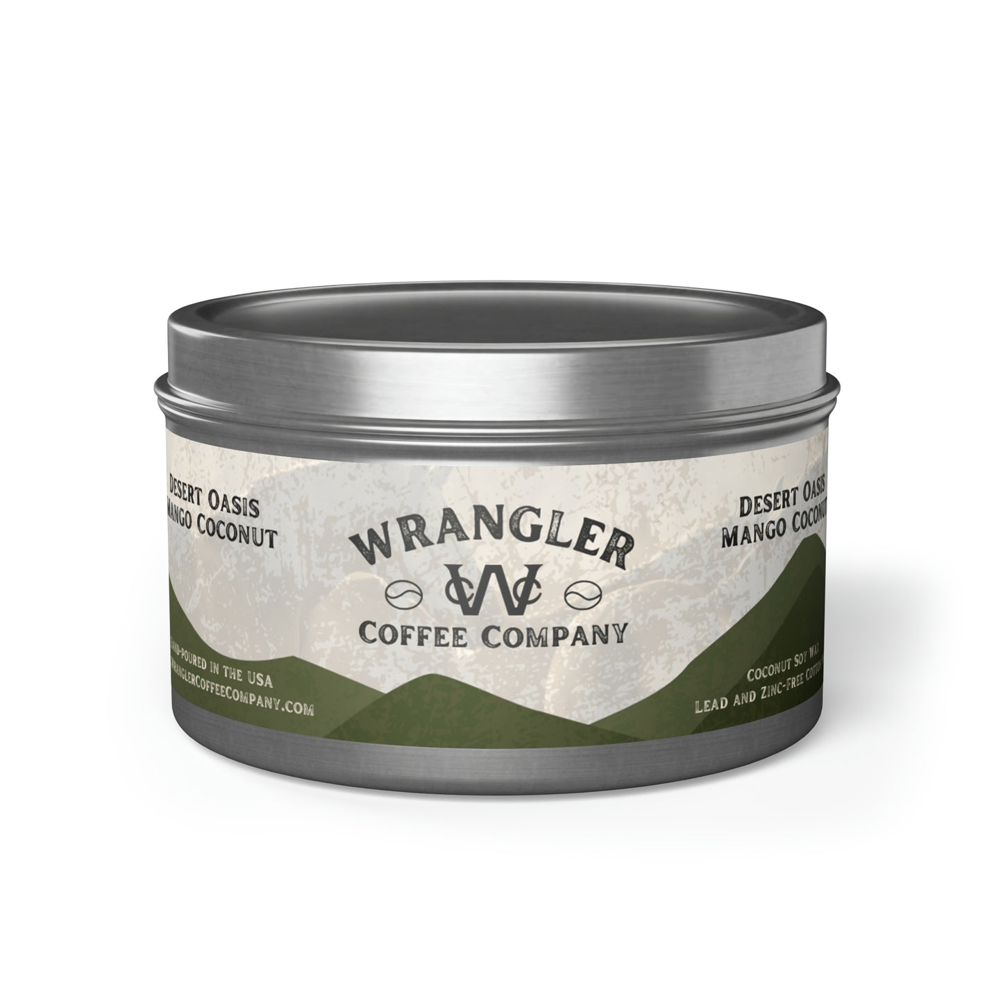 Desert Oasis Mango Coconut - Tin Candles