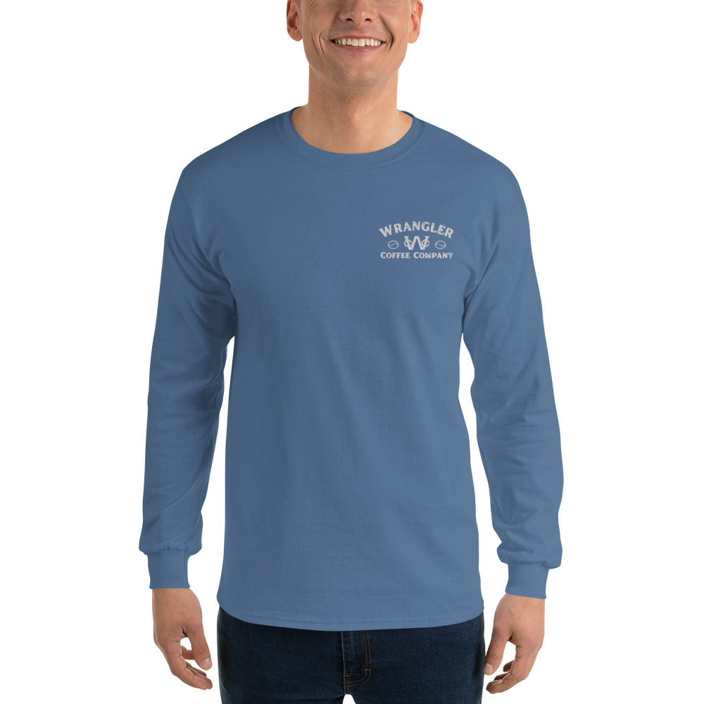 Men’s Embroidered Long Sleeve Shirt