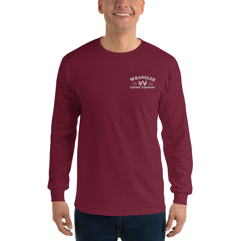 Men’s Embroidered Long Sleeve Shirt