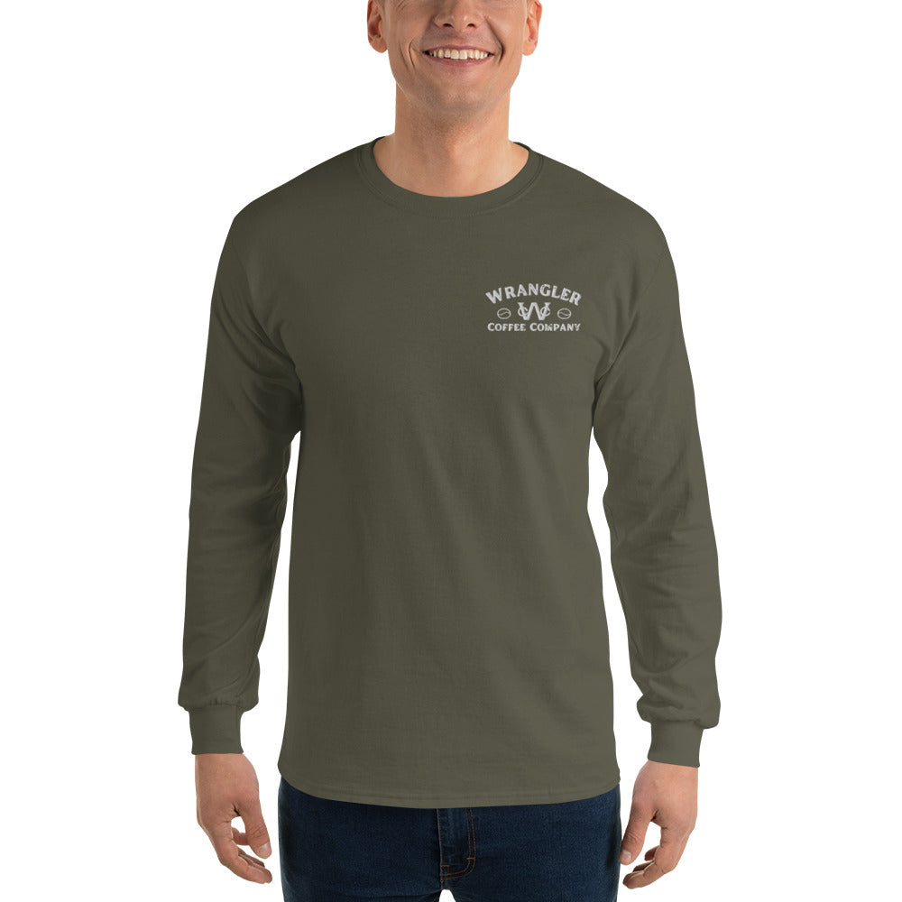 Men’s Embroidered Long Sleeve Shirt