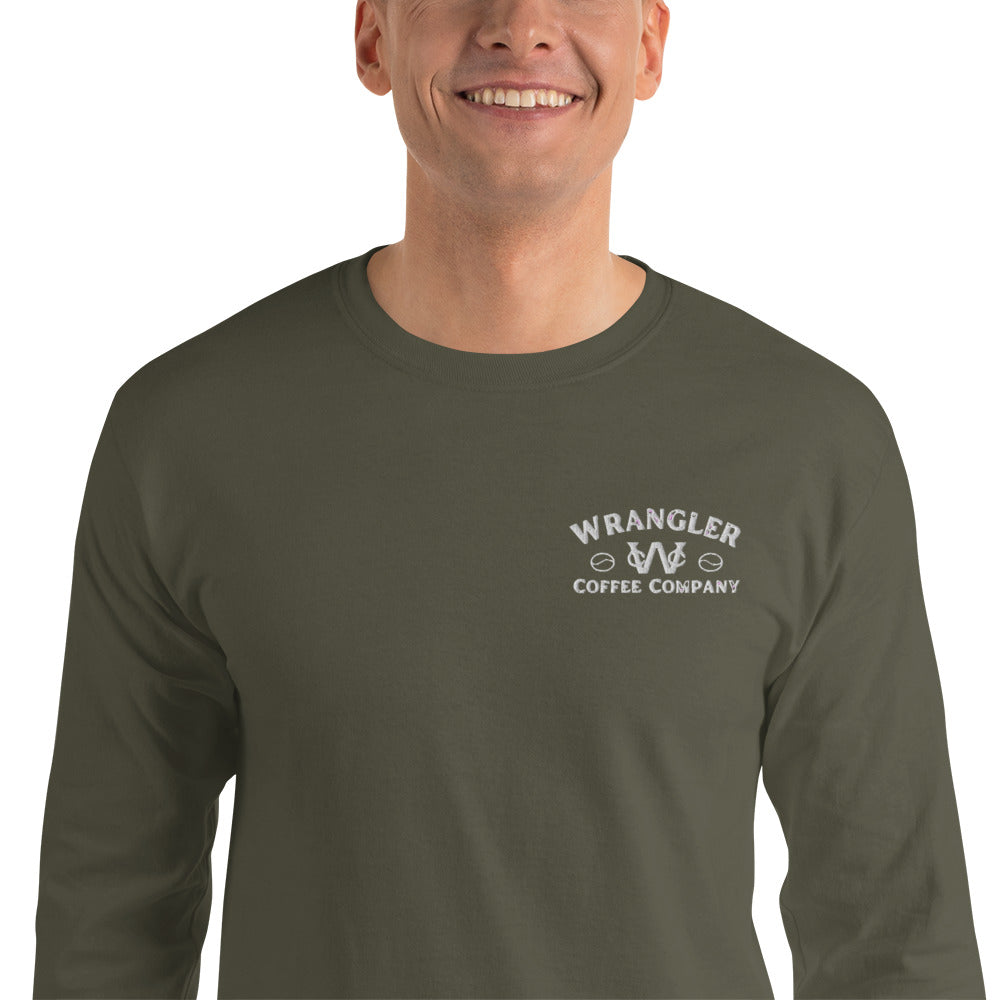 Men’s Embroidered Long Sleeve Shirt