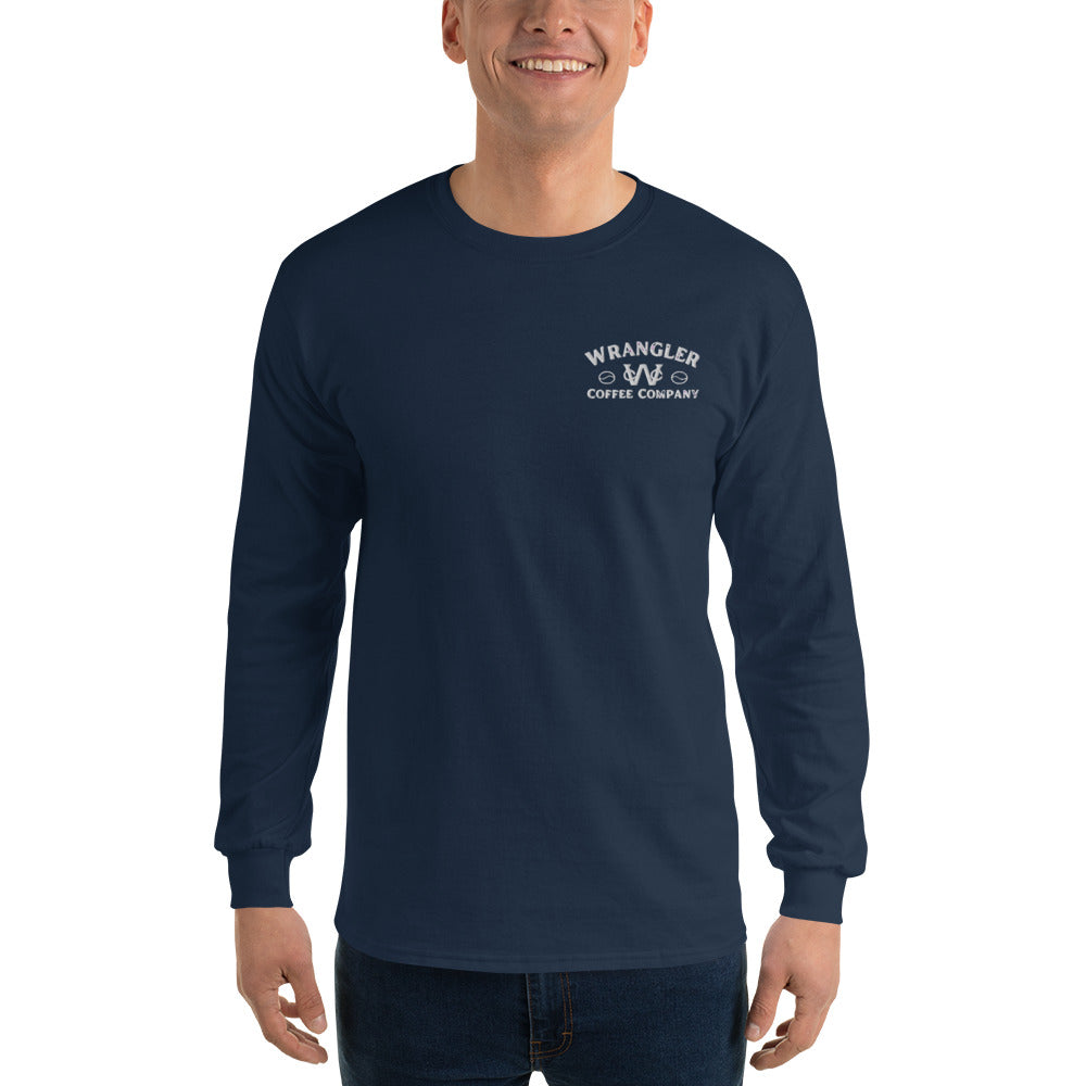 Men’s Embroidered Long Sleeve Shirt
