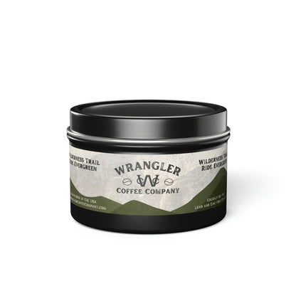 Wilderness Trail Ride Evergreen - Tin Candles