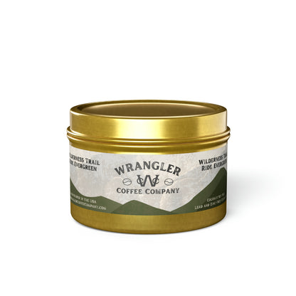 Wilderness Trail Ride Evergreen - Tin Candles