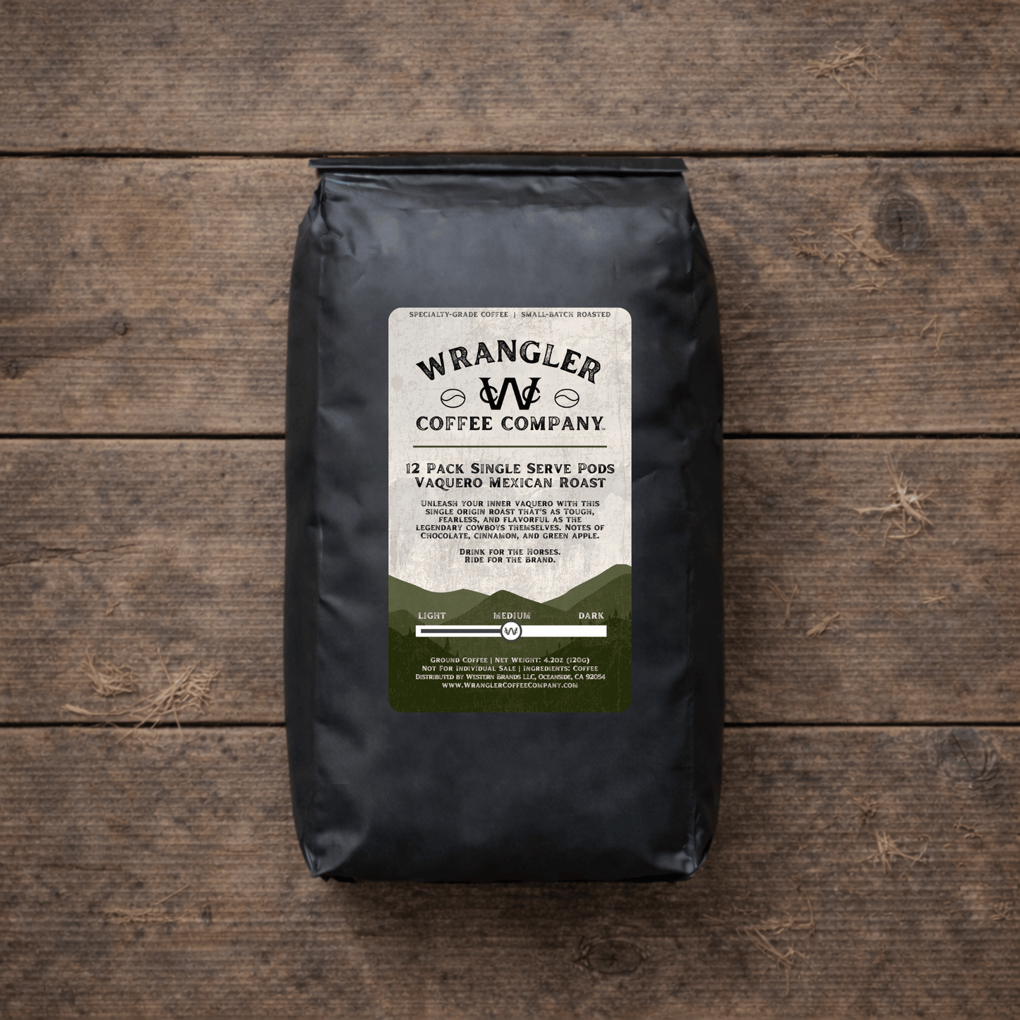 12 Pack Single Serve Pods - Vaquero Mexican Roast