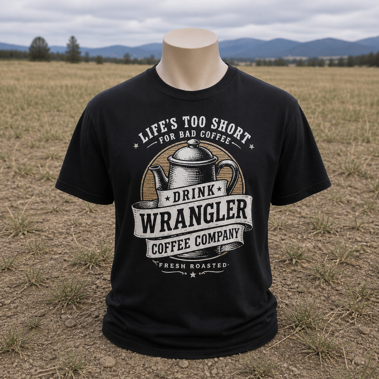 Lifes Too Short For Bad Coffee T-Shirt