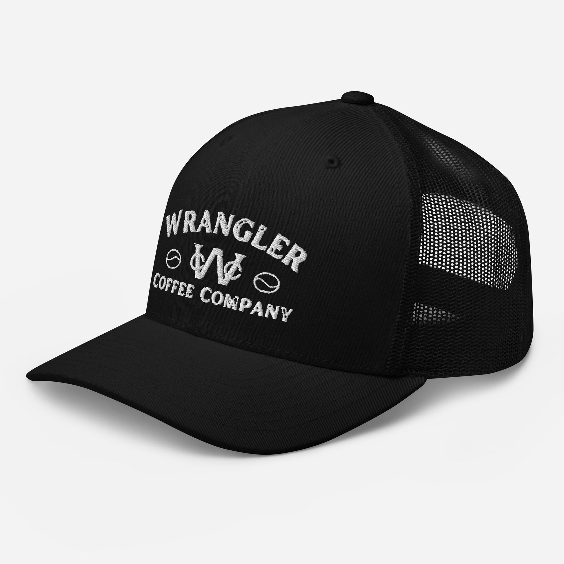 Embroidered Retro Trucker Cap Embroidered Retro Trucker Cap