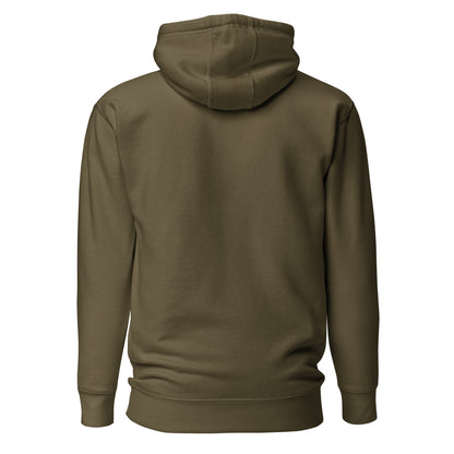 The Wrangler Hoodie - Army Back