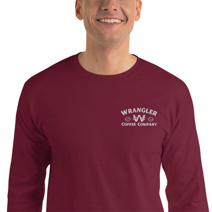 Men’s Embroidered Long Sleeve Shirt