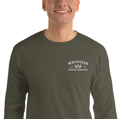 Men’s Embroidered Long Sleeve Shirt